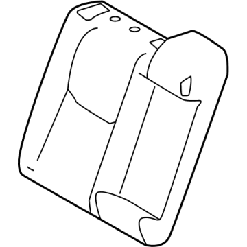 Toyota 71077-47A91-21 Seat Back Cover