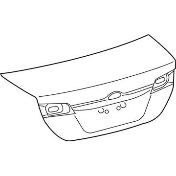 Toyota 64401-06580 Trunk Lid