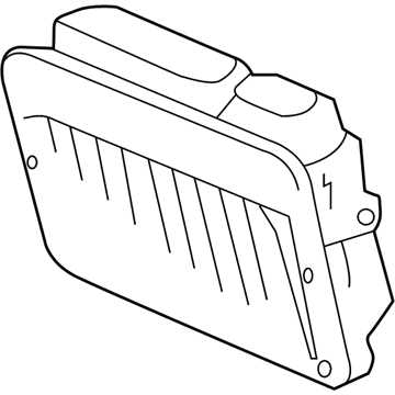 Toyota Yaris Engine Control Module - 89661-0DV10