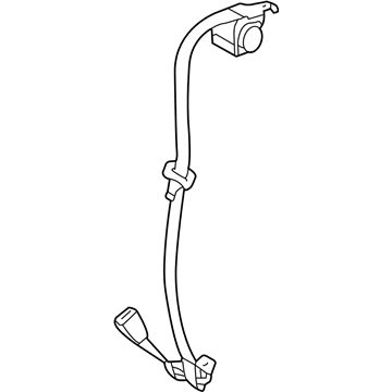 Toyota Solara Seat Belt - 73480-AA081-A0