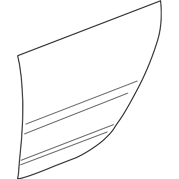 Toyota 67113-02090 Outer Panel, Passenger Side
