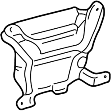 Toyota 67077-12011 Cover Plate, Passenger Side