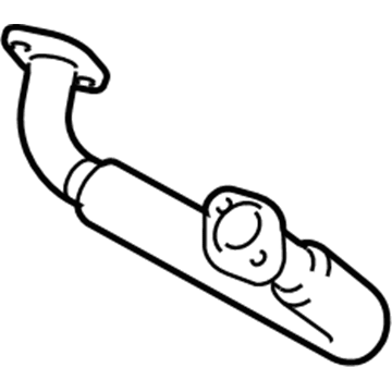 Toyota 4Runner Exhaust Pipe - 17450-50090