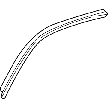 Toyota Tundra Weather Strip - 62382-0C020