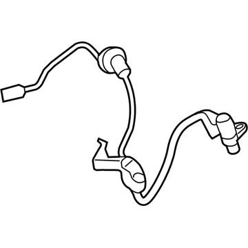 Toyota 89516-08030 ABS Sensor, Passenger Side
