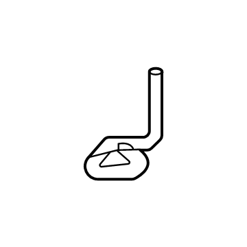 Toyota Mirai Coolant Reservoir Hose - 16566-77010
