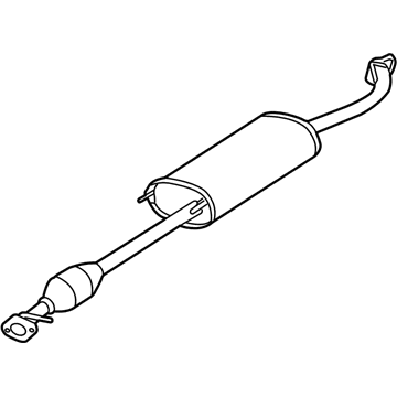 Toyota Exhaust Pipe - 17420-0P220