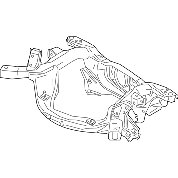 2017 Toyota RAV4 Rear Crossmember - 51206-48060