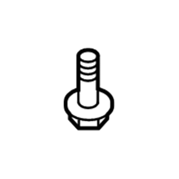 Toyota 90159-60477 Mud Guard Screw
