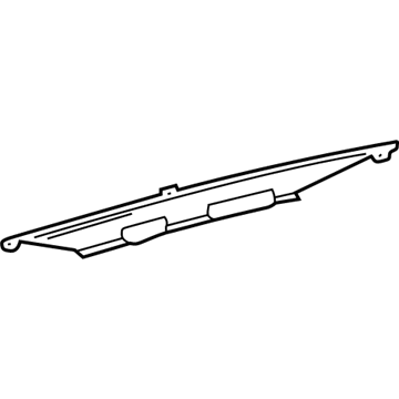Toyota 55950-60140 Defroster Nozzle, Upper