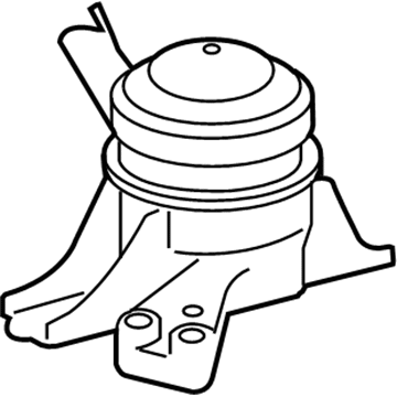 Toyota 12305-37091 Side Mount, Passenger Side