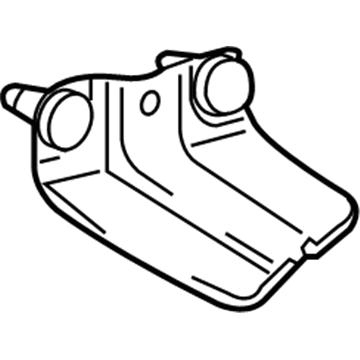 Scion xD Exhaust Heat Shield - 43409-02010