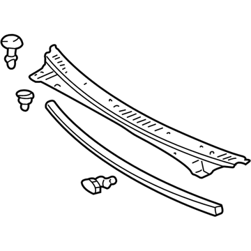 Toyota 55708-0C040 Cowl Grille