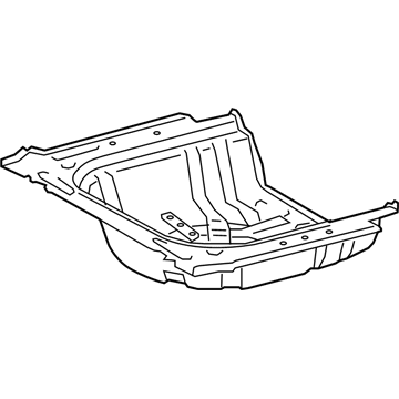 Toyota 58311-06171 Rear Floor Pan