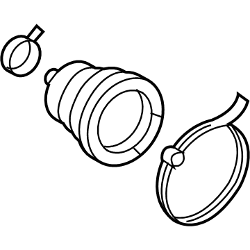 Toyota 04427-52891 Boot Kit, Front