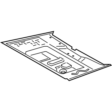 Toyota GR Supra Floor Pan - 58211-WAA01