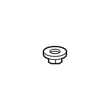 Toyota 90178-A0070 Retainer Plate Nut