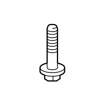 Toyota 90119-A0351 Engine Cradle Bolt, Rear