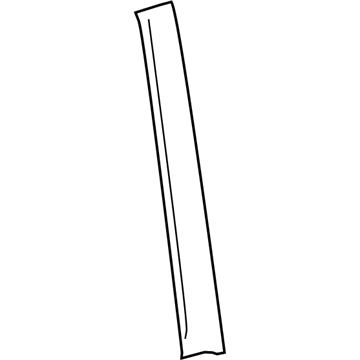 Toyota 75755-08013 Applique, Rear Passenger Side