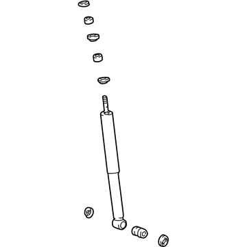 Toyota 48531-49098 Shock Absorber, Rear