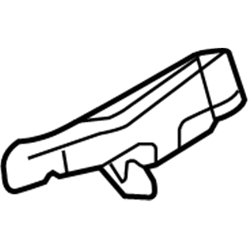 Toyota 87211-35330 Duct, Air, Driver Side