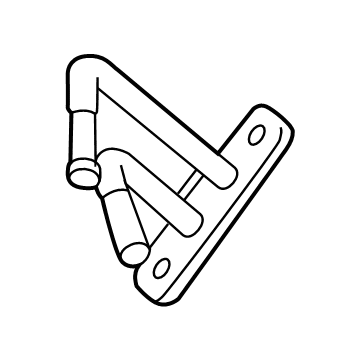 Toyota 16027-25010 Coolant Line