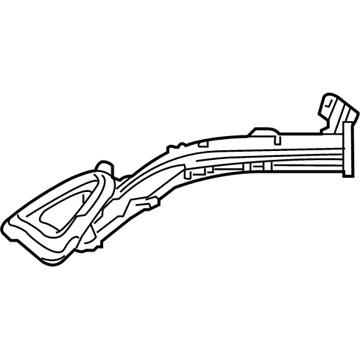 Scion 55972-WB001 Defroster Duct
