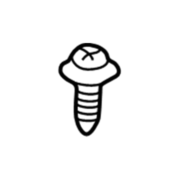 Toyota 90164-A0006 Screw, Binding Tapping
