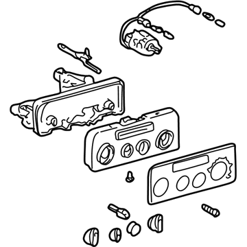 Toyota Corolla Blower Control Switches - 55910-02060-B0