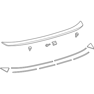 Toyota Corolla Spoiler - 76085-02260