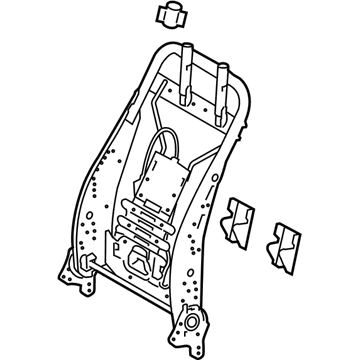 Toyota 71640-0E040 Seat Back Frame