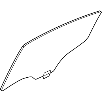 Scion 68103-WB001 Door Glass