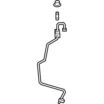 Toyota Yaris A/C Hose - 88716-52720