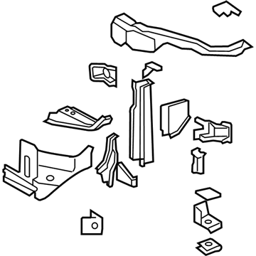 Toyota Radiator Support - 53203-60290