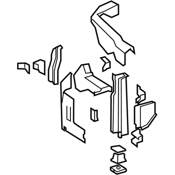 Toyota Radiator Support - 53202-60201
