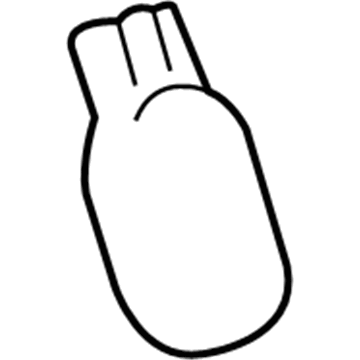 Toyota 00234-00192 License Lamp Bulb