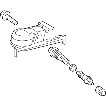 Toyota TPMS Sensor - 42607-02100