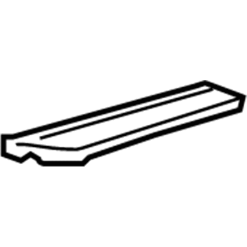 Toyota 67915-0R010-B0 Scuff Plate, Outside Passenger Side