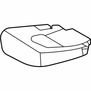 Toyota 71076-0E740-B1 Cushion Cover