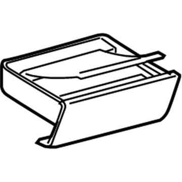 Toyota 74102-60190 Ashtray Assembly, Front