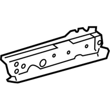 Toyota 57402-17020 Side Rail, Inner Driver Side
