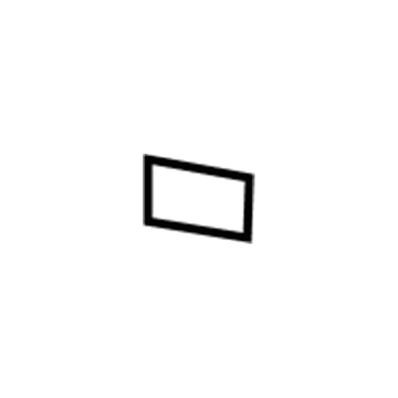 Toyota 58516-17010 Crossmember Pad, Rear