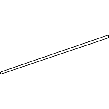 Toyota 75797-0E110 Body Side Molding Pad, Rear