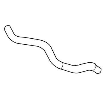 Toyota 15778-62030 Oil Cooler Hose, Upper