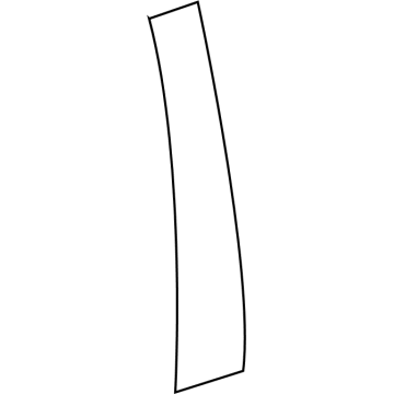Toyota Mirai Door Moldings - 75756-62020