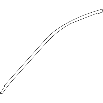 Toyota Mirai Door Moldings - 75754-62010