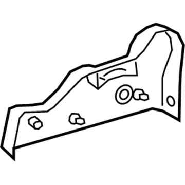 Toyota 71802-08020-E0 Recline Cover