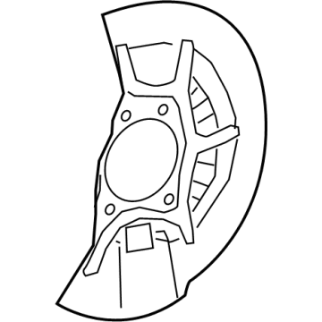 Toyota Crown Backing Plate - 47782-42060