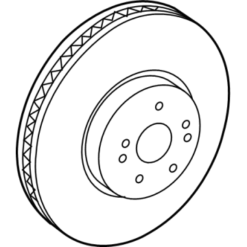 Toyota bZ4X Brake Disc - 43512-78020