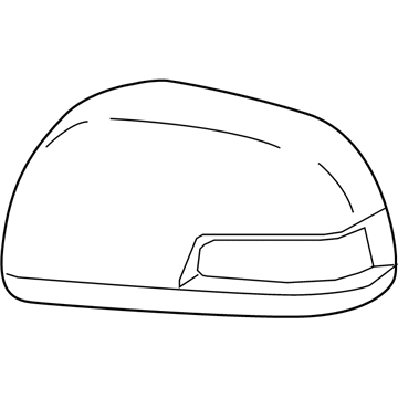 Toyota Tacoma Mirror Cover - 87945-04060-G0